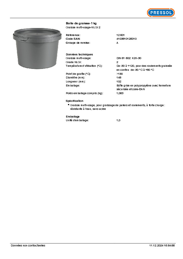 Fiche produit