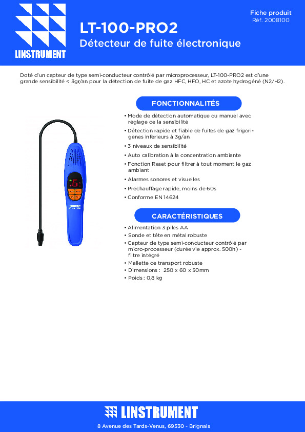 Fiche produit