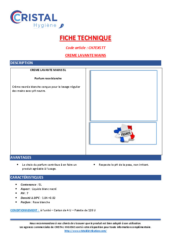 Fiche produit