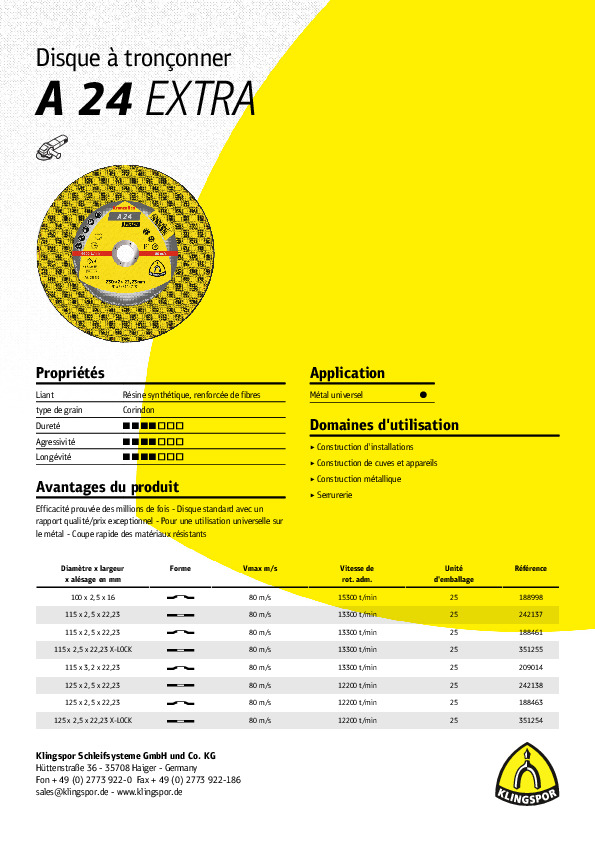 Fiche produit