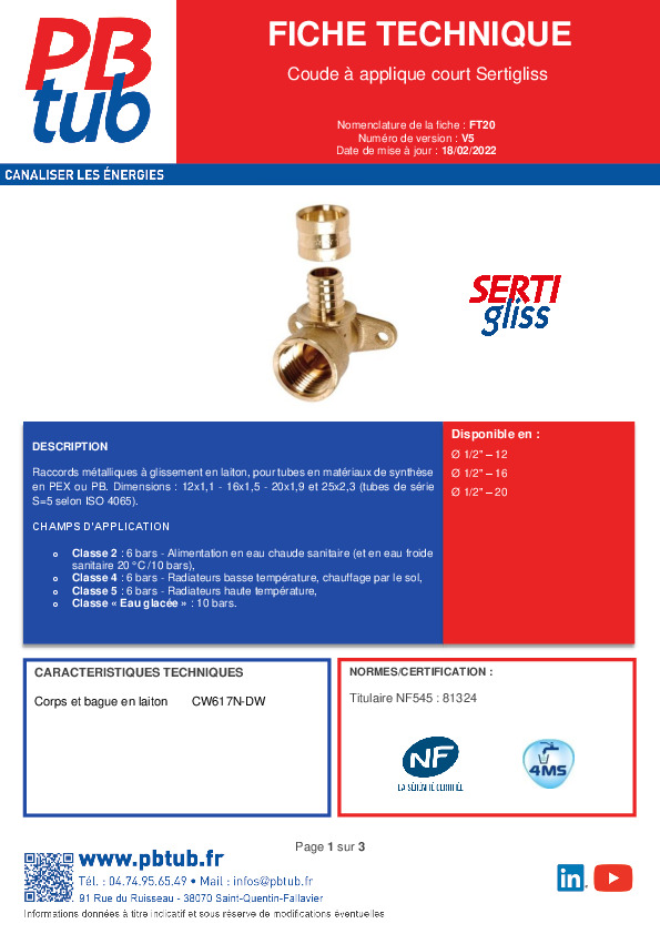 Fiche produit