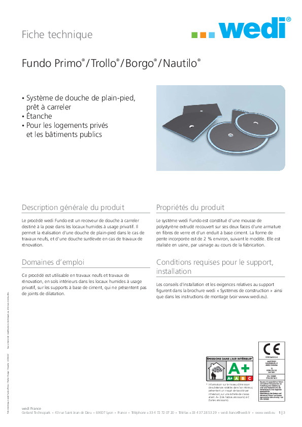 Fiche produit
