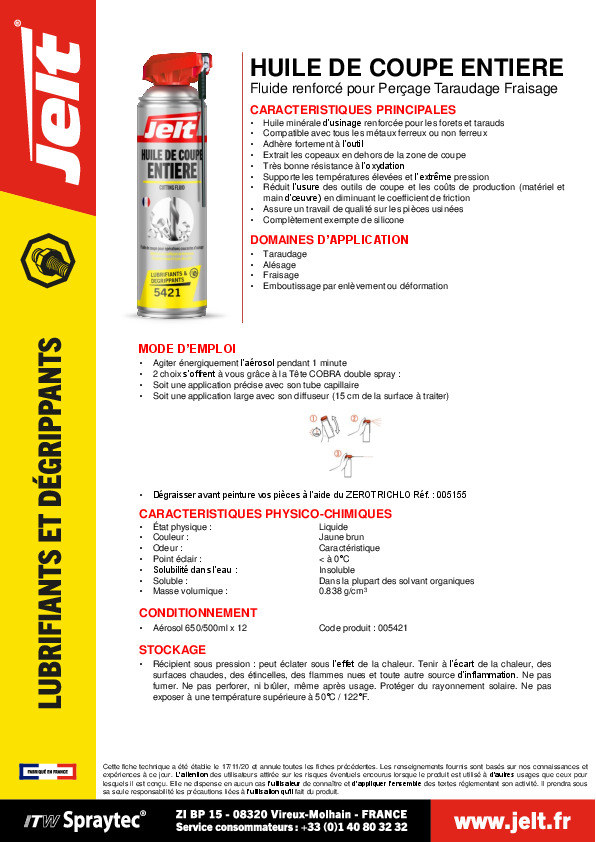 Fiche produit