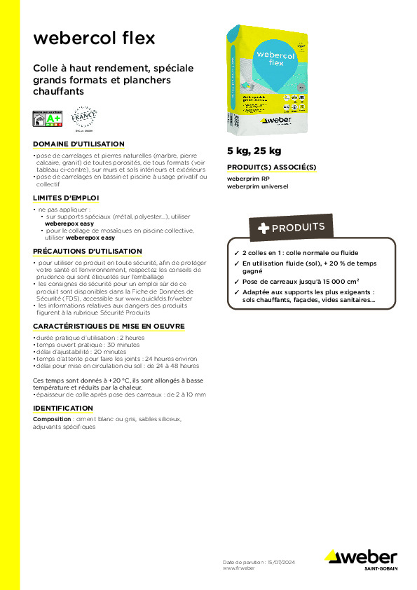 Fiche produit