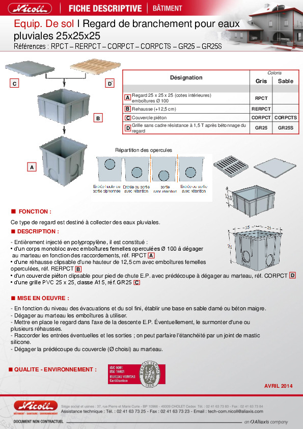 Fiche produit