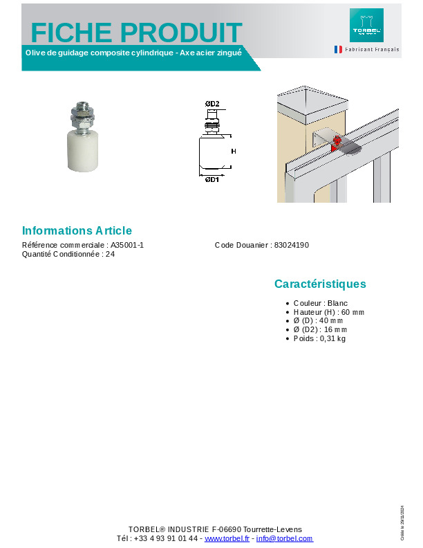 Fiche produit