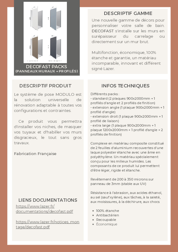 Fiche produit