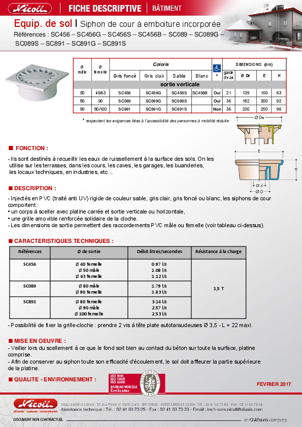 Fiche produit