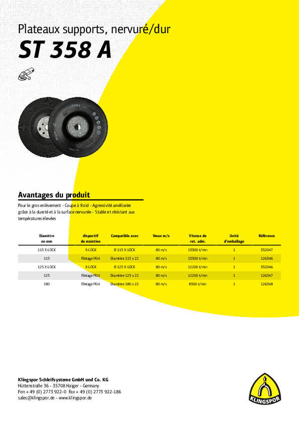 Fiche produit