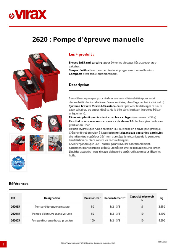 Fiche produit