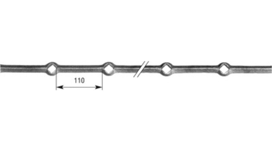 BARRE DEFENSE C20 POUR CARRE 20 /ANGLE 2ML
