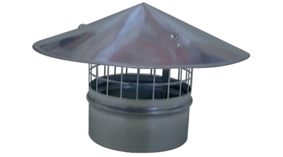 Chapeau conique pour conduit