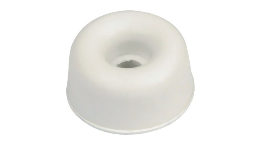 BUTEE CAOUTCHOUC BLANC 31x35