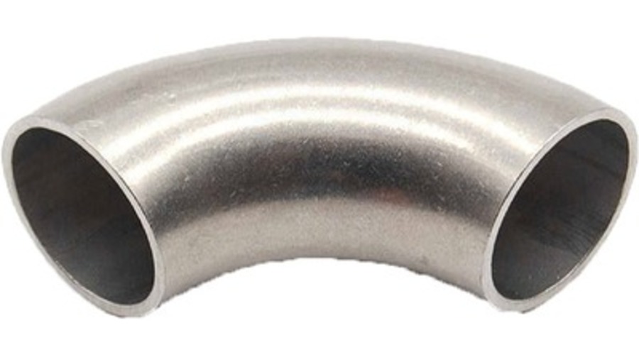 COUDE INOX 1.4307/304L RS 3D 90° 26.9 X 2