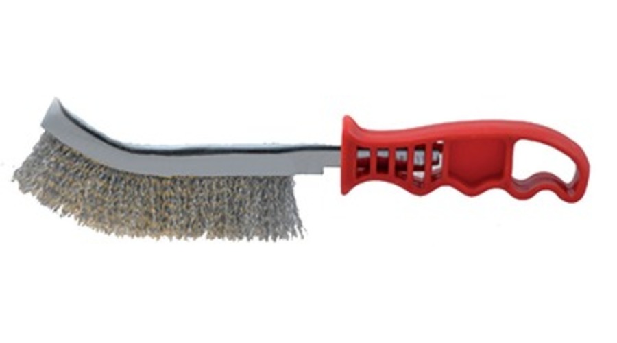 BROSSE UNIVERS VERTE INOX 1RG