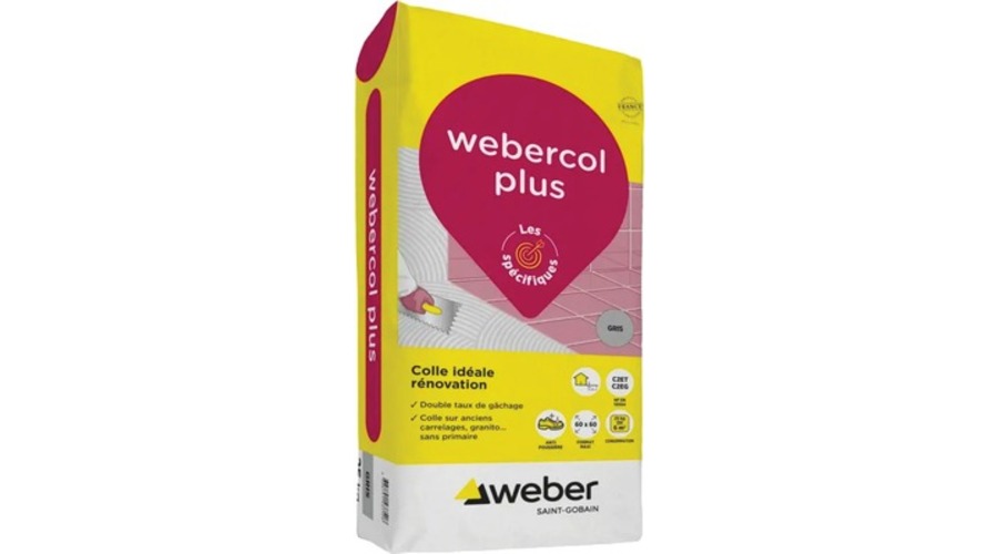 WEBE COLLE PLUS 25 KG BLANC