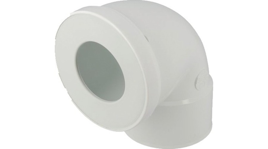 Pipe WC courte 90° F
