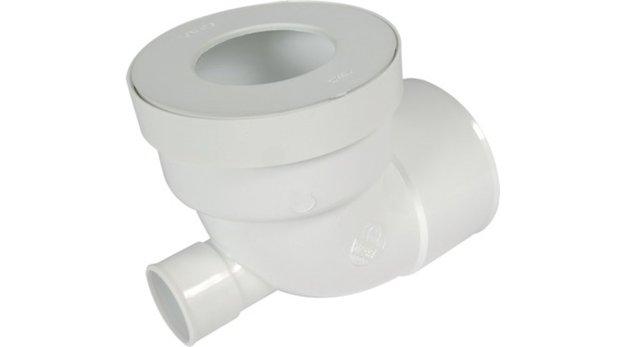 Pipe WC courte 90° avec piquage F