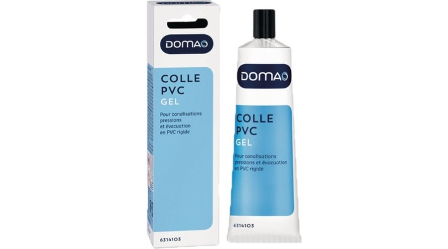 COLLE PVC GEL BIDON 250ML DOMAO