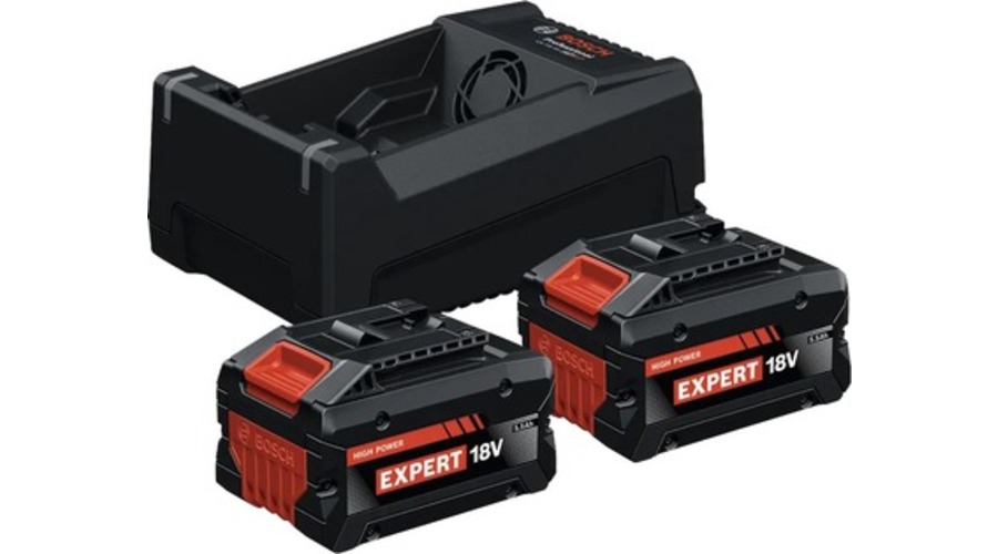 Pack 2 batteries Expert EXBA 18V-55 + chargeur