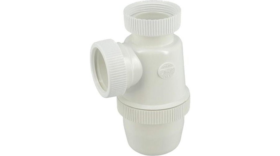 Siphon lavabo à écrou