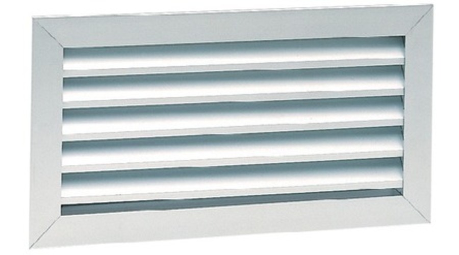 GRILLE DE REPRISE+FILTRE 400x200 300 à 800 m3/h ALU BLANC