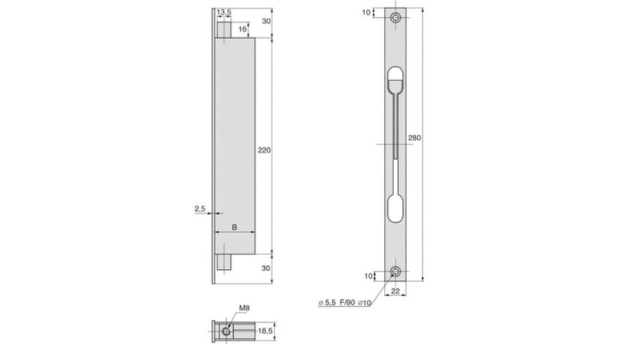 Serrure encastrer FIC porte [*** Serrure encastrer FIC porte ***]