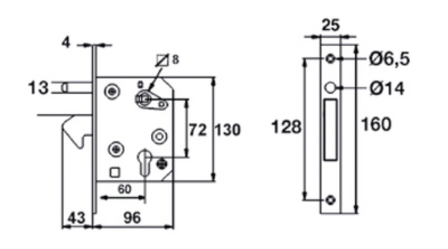 Serrure porte FIC torbel [*** Serrure porte FIC torbel ***]