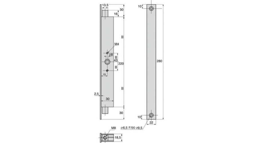 Serrure encastrer porte FIC [*** Serrure encastrer porte FIC ***]