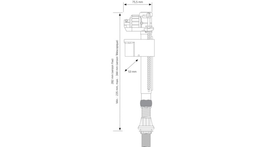 Robinet flotteur WC FIC [*** Robinet flotteur WC FIC ***]