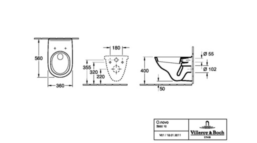 WC suspendu FIC Villeroy [*** WC suspendu FIC Villeroy ***]