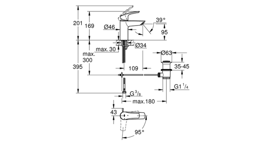 Mitigeur lavabo FIC Grohe [*** Mitigeur lavabo FIC Grohe ***]