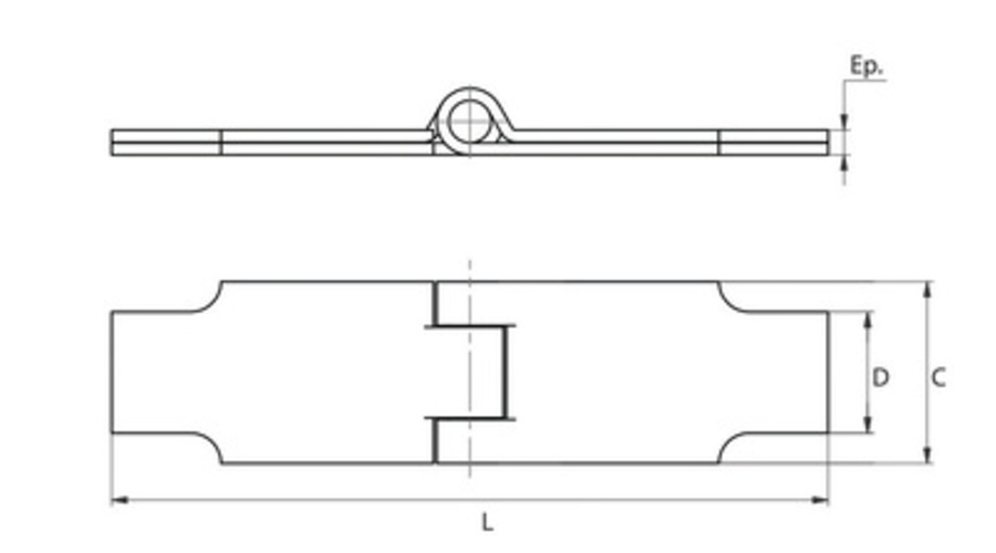 Charnière FIC Torbel acier [*** Charnière FIC Torbel acier ***]