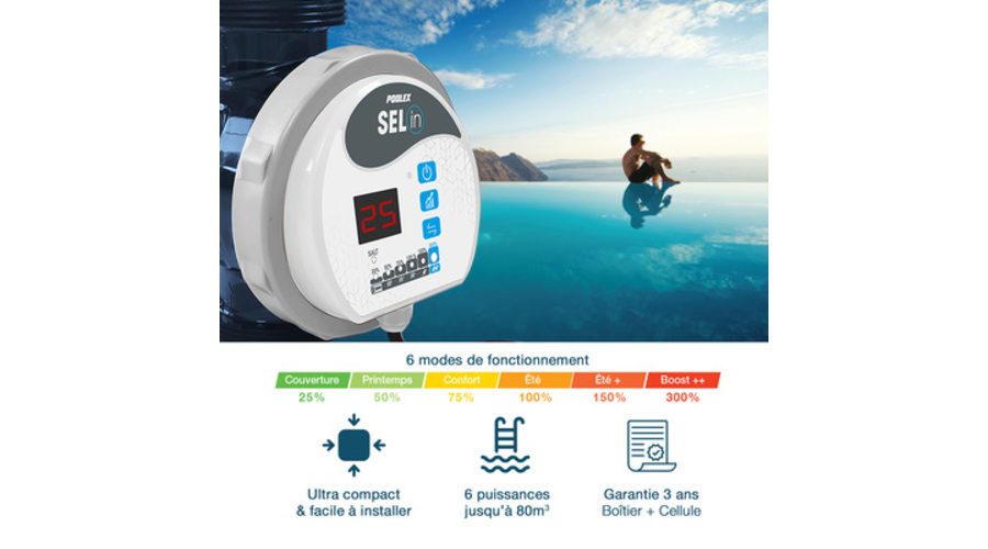 Electrolyseur au sel Poolstar FIC [*** Electrolyseur au sel Poolstar FIC ***]