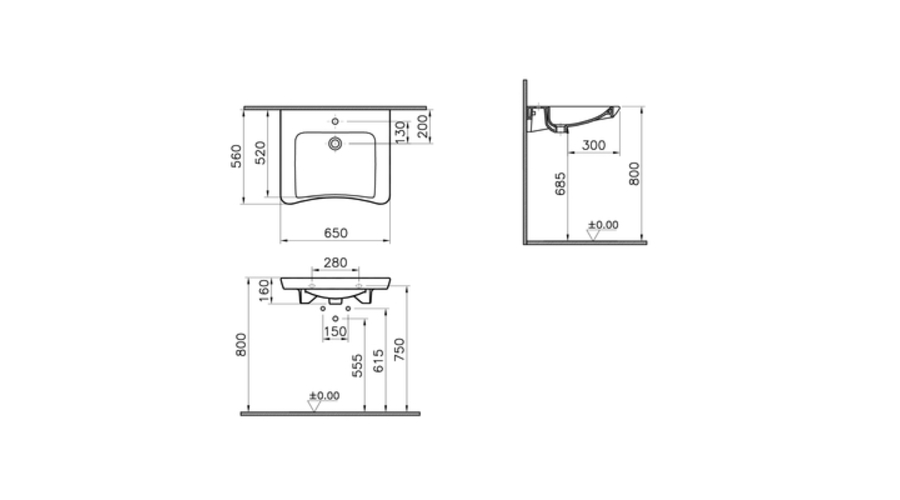 Lavabo PMR Vitra FIC [*** Lavabo PMR Vitra FIC ***]