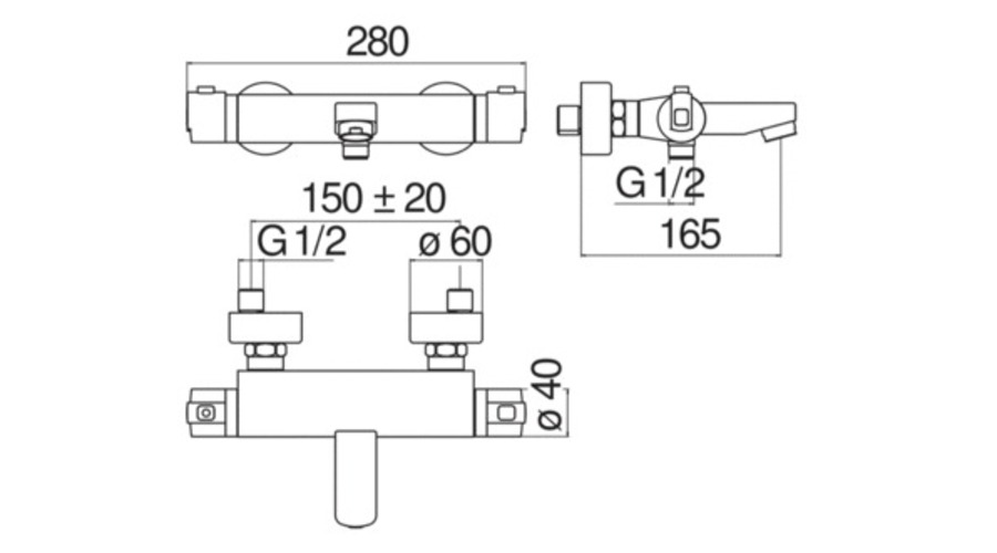 mitigeur thermostatique Nobili [*** mitigeur thermostatique Nobili ***]