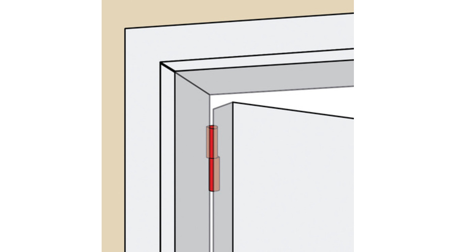 Paumelle acier porte FIC [*** Paumelle acier porte FIC ***]